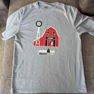 Ironman Wisconsin 2017 Finisher Gray Tee L